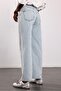 Light Blue Studded Straight Fit Jean 8432 - 5