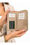 Women's Wallet with Coin and Card Compartments - 2