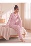 Seasonal Cotton 4 Bow Detailed Pajama Set