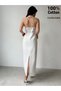 Rochie midi, alb - 5