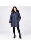 Waterproof Short Fur Lined Hooded Mother's Coat - 4
