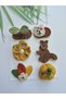 Ready for Fall Baby Shower Baby Gift Pinterest Combinations Hairless Baby Hairpin 6-Piece Mixed Sets Handmade Knitted Organic Baby Hair Accessories - 5