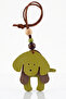 Green Coffee Dog Figurine Bag Ornament Cute Beaded Bag Accessory Hanger Ct001 - 4