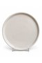 Tabak Evi Ripple Porcelain Gray Cake Plate 28cm Single - 2