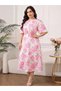 Rochie maxi, mix culori - 4