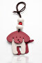 Red Dog Figured Pet Bag Ornament Cute Beaded Bag Accessory Hanger Ct002 - 2