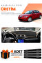 Mazda 3 (2003-2009) Compatible Dashboard Protection Cover Auto Cover - Black-Beige - Ma001