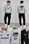 Petronas Printed Bmw m Power Fleece Tracksuit Set – Unisex 2-Strand Quality Sports Combination - 3