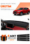 Mg Hs (2018-2024) Compatible Dashboard Protection Cover Auto Cover - Black-Brown - Mg001