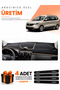 Dacia Lodgy (2010-2017) Compatible Dashboard Protection Cover Auto Cover - Black-Beige - Da007