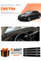 Ford Focus 4 (2017-2021) Compatible Dashboard Protection Cover Auto Cover - Black-Brown - Fo013