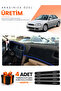 Subaru Legacy (1998-2003) Compatible Dashboard Protection Cover Auto Cover - Black-Blue - Su006
