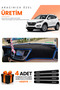 Hyundai Tucson (2016-2018) Compatible Dashboard Protection Cover Auto Cover - Black-Blue - Hu035