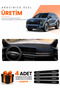Kia Sportage (2025-Later) Compatible Torpedo Protection Cover Auto Cover - Black-Blue - Ki026