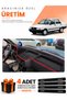 Şahi̇n Doğan Kartal Low Bonnet (1981-2002) Compatible Torpedo Protection Cover Auto Cover - S.Krmz - Tf001