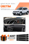 Volkswagen Tiguan (2007-2015) Compatible Dashboard Protection Cover Auto Cover - Black-Grey - Vw023