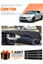 Volvo V40 (2012-2019) Compatible Dashboard Protection Cover Auto Cover - Black - Vo005