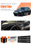 Volkswagen Touareg (2002-2010) Compatible Dashboard Protection Cover Auto Cover - Black-Brown - Vw025