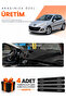 Peugeot 207 (2007-2012) Compatible Dashboard Protection Cover Auto Cover - Black - Pe005
