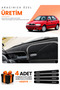 Skoda Felicia (1994-2001) Compatible Dashboard Protection Cover Auto Cover - Black-Grey - Sk006