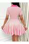 Rochie mini, mix culori - 3