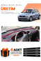 Opel Corsa C (2001-2011) Compatible Dashboard Protection Cover Auto Cover - Black-Red - Op007