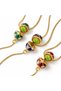Nova Navy Blue Lucky Egg Steel Necklace - 4