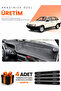 Lada Samara Carburetor (1984-1999) Compatible Torpedo Protection Cover Auto Cover - Black-Grey - Ld003