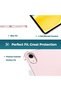 حافظة ProCase لجهاز iPad A16 الجيل 11 مقاس 11 بوصة 2025/الجيل العاشر 10.9 بوصة، باللون الأسود الظلي - 6