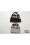 Women's Diamond Patterned Plush Beret Soft Textured Winter Trendy Hat - 6