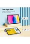 حافظة ProCase لجهاز iPad A16 الجيل 11 مقاس 11 بوصة 2025/الجيل العاشر 10.9 بوصة، باللون الأسود الظلي - 4