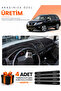 Nissan Pathfinder (2005-2014) Compatible Glove Box Protection Cover Auto Cover - Black - Ni013
