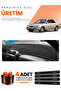 Mazda 626 (1997-2002) Compatible Dashboard Protection Cover Auto Cover - Black - Ma011