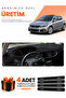 Peugeot 308 (2014-2021) Compatible Dashboard Protection Cover Auto Cover - Black - Pe010