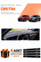 Renault Austral (2023-2026) Compatible Dashboard Protection Cover Auto Cover - Black-Grey - Re052