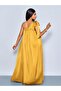Rochie maxi, auriu - 3