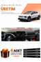 Citroen C4X Without Display (2020-2026) Compatible Dashboard Protection Cover Auto Cover - Black-Beige - Ci001