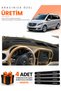 Mercedes Viano W447 (2014-Onwards) Compatible Torpedo Protection Cover Auto Cover - Dark Brown - Mb023
