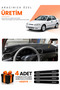 Hyundai Accent Egg Cage (1993-1999) Compatible Torpedo Protection Cover Auto Cover - Black-Grey - Hu008