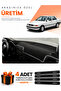 Seat Toledo (1995-2005) Compatible Torpedo Protection Cover Auto Cover - Black-Grey - Se010