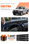 Isuzu D-Max (2012-2019) Compatible Glove Box Protection Cover Auto Cover - Black-Blue - Is002