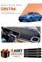 Volvo S60 (2011-2017) Compatible Dashboard Protection Cover Auto Cover - Black-Beige - Vo003