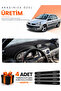 Renault Cli̇o Symbol Ali̇ze (2002-2008) Compatible Torpedo Protection Cover Auto Cover - Black - Re013