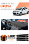 Kia Rio (2012-2018) Compatible Dashboard Protection Cover Auto Cover - Black-Beige - Ki013