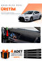 Mitsubishi Lancer (2007-2015) Compatible Torpedo Protection Cover Auto Cover - Black - Mi014