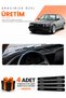 Bmw E34 (1988-1996) Compatible Torpedo Protection Cover Auto Cover Without Airbags - Black-Grey - Bm011