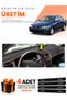Toyota Avensis T220 (1997-2002) Compatible Torpedo Protection Cover Auto Cover - Black-Brown - To001