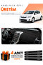 Toyota Auris E150 (2006-2012) Compatible Dashboard Protection Cover Auto Cover - Black - To005