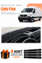Mercedes Spri̇nter W906 (2006-2014) Compatible Dashboard Protection Cover Auto Cover - Black-Grey - Mb020