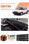 Toyota Corolla Findik Kasa (1988-1991) Compatible Dashboard Protection Cover Auto Cover - Black-Beige - To011